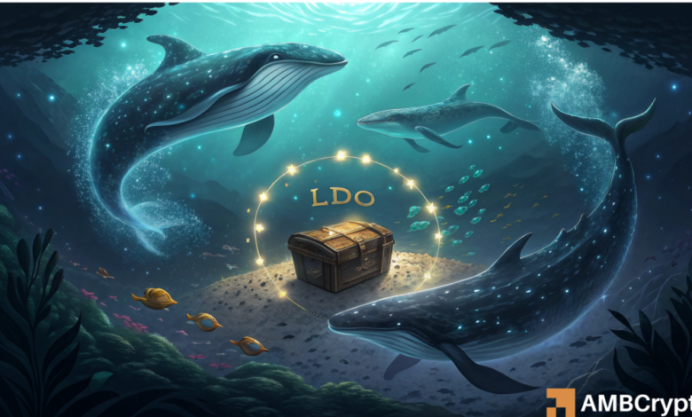 Whales, volatility, and how both are affecting LDO’s price action now