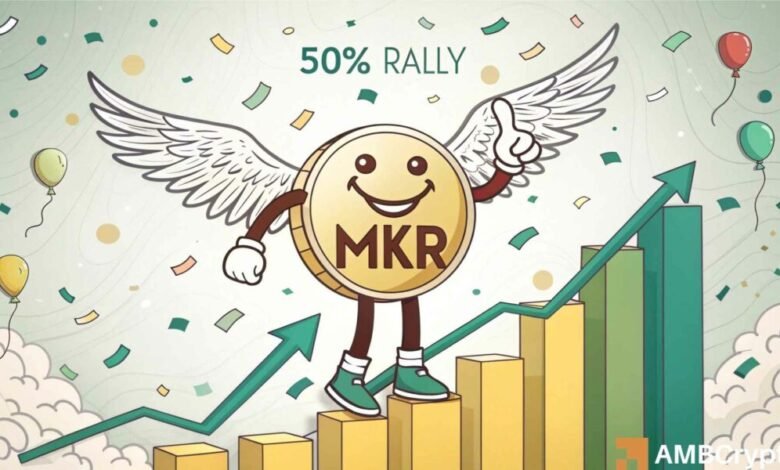 Maker (MKR) defies market trend, Price poised for 50% rally