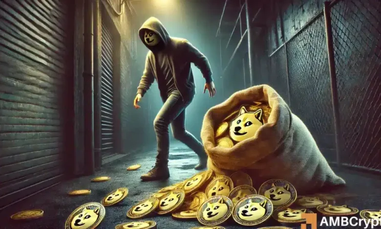 Dogecoin whale dumps, sparks 17% crash: Are bears here for DOGE?