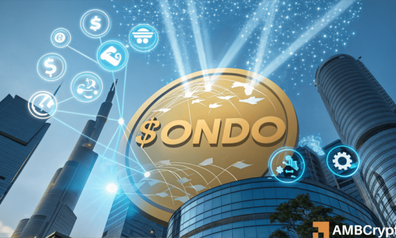 ONDO: Whale locks in .9M profit – Will it break out or drop below…